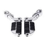 TCMT Highway Pegs Fit For Harley Softail Sportster Electra Road Glide Road King Street Glide with 1.25" Engine Guard 1 1/4 Highway Bar