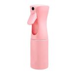 KRESHU 200ml Plastic Water Spray Bottle with High Pressure Continuous Spray Empty Water Mister for Hairstyling, Plants, Misting & Skin Care Ultra Fine Hair Growth Expert Bottle (Multi, Pack of 1)