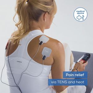 Beurer EM59 Digital TENS/EMS Device with Heat – 4 Electrodes, 70 Programs