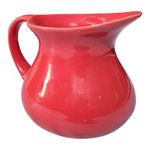 Bamby Red Ceramic Greavy or Milk Pot 350 ml 1 Piece Creamer Jug Or Tea Pot for Milk, Tea and Coffee (Red)