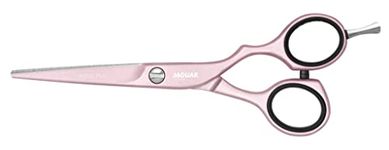 Jaguar White Line Pastel Plus Offset Hairdressing Scissors, 5.5-Inch Length, Rose, 0.03402 kg