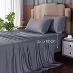 Malouf Sheets Light Grays