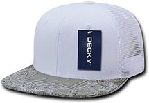 DECKY Bandanna Trucker Caps White/G