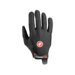 Castelli Men’s Arenberg LF Glove, Long Fingered Full Coverage Padded Gloves for Gravel Biking, Road Cycling & Bicycle Racing - Black - Large