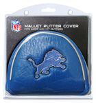 Team Golf NFL Detroit Lions Golf Club Mallet Putter Headcover, Fits Most Mallet Putters, Scotty Cameron, Daddy Long Legs, Taylormade, Odyssey, Titleist, Ping, Callaway