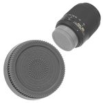 Fotodiox Designer Rear Cap for Nikon F (Gray)