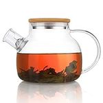 CnGlass Glass Teapot Stovetop Safe,