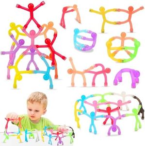 YOTNUS 48Pcs Magnetic Toys, Magnet Men for Travel Toys, Fridge Magnets Funny, Cute Magnets for Kids and Adults, Magnetic People Colorful Mini Toys for Refrigerator, Whiteboard, Desk Decoration