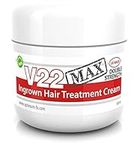 V22 MAX Ingrown Hair Treatment Cream Double Strength Paraben and Cruelty Free - 50ml