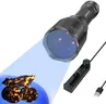 LUMENSHOOTER S3 365nm UV Flashlight with 3 LEDs, Powerful Blacklight Flashlights for Pet Urine Detection, Resin Curing, Rocks, Scorpion