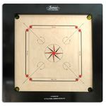 Surco - GA Champion Speedo Carrom Board with Coins and Striker, 20mm