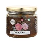 Vediko Origins Gulkand 350Gm|100% Sun-Cooked Pure Rose Petal Jam With No Artificial Flavors|Good For Gut Health|Sweetened With Raw Sugar (Mishri)|Improves Digestion|Natural Coolant|A Healthy Dessert