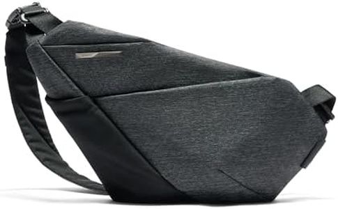NIID FINO V Sling Bag,Anti Theft Bag,Sling Bag for Men,Ultra Slim Chest Pack,Crossbody Sling Bags for Nintendo SWITCH 2,Waterproof Urban Sling for Commuters Travelers(Gray)