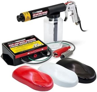 Eastwood PCS-250 Powder Coating System with Red White and Black Powders