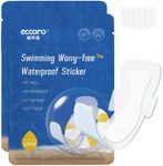 SOFFAIR Waterproof Pads for Swimming, Skin Friendly Private Area Protection, Waterproof Private Patches, Dirt Prevention for Swimming, Daily Activities, Bathing, Spa & Water Sports (2)