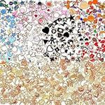 400Pcs Charms for Jewelry Making, A