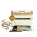 Anna Griffin Empress Mini Electronic Die Cutting and Embossing Machine - Perfect for Crafting, Scrapbooking & Card Making - Full Starter Kit - Cutting Plates, Die Set & 3D Embossing Folder, 7.5x4x4.5"