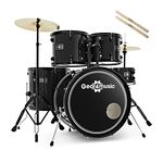 Acoustic Drum Kit BDK1 by Gear4music Full Size with Extra Sticks