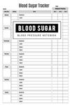 Blood Sugar & Blood Pressure Notebook: Blood Sugar & Blood Pressure Log Book, Health Planner, Blood Pressure Tracker, Before & After for Breakfast Lunch Dinner Snacks, Glucose Monitoring, Pulse, Breathe