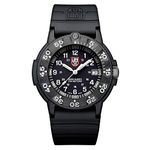 Luminox Original Navy Seal XS.3001.F Mens Watch 43mm - Military Watch in Black Date Function 200m Water Resistant