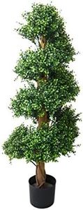 Pure Garden Boxwood Spiral Tree, 48"