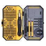 Precision Screwdriver Set,145 in 1 Professional Precision Screwdriver Set Magnetic Screwdriver Bit Kit Stainless Steel Professional Repair Tool Kit,Compatible for Mobile Phone/Laptop/Tablet/Watch