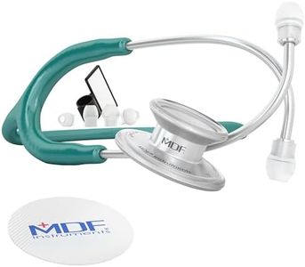 MDF Instruments MD One MDF777-09 Stéthoscope à deux têtes en acier inoxydable de qualité supérieure Vert aqua