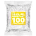 100 Packets 2 Gram Silica Gel Desiccant Absorber Dehumidifiers