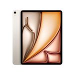 Apple iPad Air 13-inch (M4): Liquid Retina Display, 128GB, 12MP Front/Back Camera, Wi-Fi 7 with Apple N1, Touch ID, All-Day Battery Life — Starlight