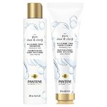 Pantene Shampoo and Conditioner Set, Pure Clean & Clarify, Fragrance Free (522 mL Total)