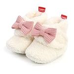 Baby Boys Girls Shoes Slippers Soft Sole Newborn Warm Boot Infant First Walking Shoes Socks 6-12M