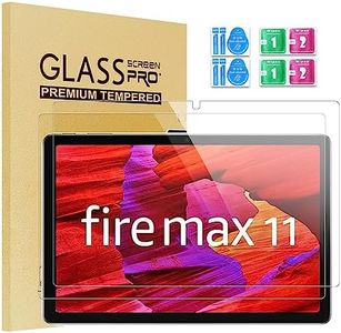 EVACH 2 Pack Screen Protector for Fire Max 11 2023, Anti-Fingerprints Ultra Sensitive HD Tempered Glass for All New Kindle Fire Max 11 (2 Pack)