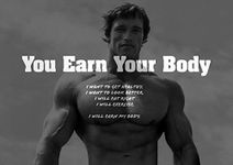 MOTIVATIONAL - arnold schwarzenegger 11 - earn your body quote - Gym - determination - A3 poster - Quote Sign Poster Print Picture, SPORTS, BOXING, CYCLING, ATHLETICS, BODYBUILDING, TRIATHLON, BASKETBALL, FOOTBALL, RUGBY, SWIMMING, BOXING, MARTIAL ARTS, GOLF, HOCKEY, SQUASH