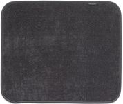 Brabantia 117626 Microfibre Dish Drying Mat, Dark Grey, 47 x 40 x 1 cm