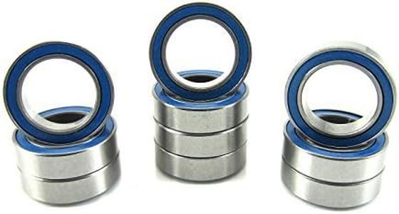 TRB RC 10x15x4mm Ball Bearings ABEC 3 Rubber Seals (10) 6700-2RS-BU