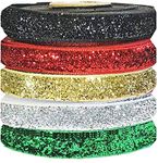 HipGirl Holidays Ribbon-Fall, Christmas, Thanksgiving, Valentine's Day, St Patrick's Day, 4th of July, Halloween (30yd(6x5yd) 7/8 Grosgrain Ribbons-Spring)-b033