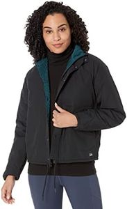 Mountain Hardwear Women's HiCamp Shell Jacket, Black, Medium