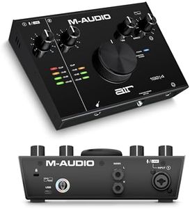 M-Audio AIR 192x4 USB C Audio Interface for Recording, Podcasting, Streaming with Studio Quality Sound, 1 XLR in and Music Production Software