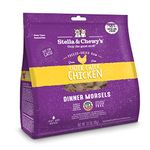 Stella & Chewy's Freeze-Dried Raw Cat Dinner Morsels – Grain Free, Protein Rich Cat & Kitten Food – Chick Chick Chicken Recipe – 99g Bag