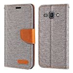 Samsung Galaxy Ace 3 Case, Oxford Leather Wallet Case with Soft TPU Back Cover Magnet Flip Case for Samsung Galaxy Ace 3