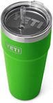 YETI Rambler 26 oz Straw Cup, Vacuum Insulated, Stainless Steel with Straw Lid, Canopy Green