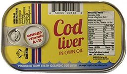 Cod Liver In Own Oil 4.3 oz. (Pack of 15)