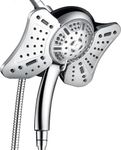 GRICH Shower Head with Handheld Spray Combo: 2 in 1 Rainfall Shower Heads high Pressure & Handheld Shower Head, 9 Spray Modes/Settings Detachable Shower Head with Hose cUPC and CEC Certification