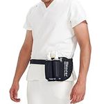 Master Massage Double Bottle Massage Oil Holster Bag-Adjustable Bottle Cream Bag & Lotion Bag Dual Kit–Massage Bottle Lotion Holster Incl. Two 8 Oz Refillable Pump Dispenser