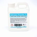 Hydrogen Peroxide 3% 10 Vols. 1L 1 Litre Bottle for Cleaning Disinfecting Bleaching