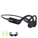 Bone Conduction Headphones Swimming Headphones, IPX8 Waterproof Wireless Headset Bluetooth 5.3, Built-in 32G with MP3 Player, Open Ear Sports Earphones for Swimming, Sports, Running