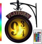 Platform 9 3/4 Sign Halloween Decor