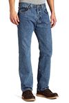 Levi's Men's 501 Original Fit Jean, Medium Stonewash, 32x32