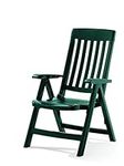 KETTLER Sieger Resin Folding Chair Forest Green