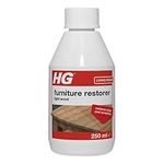 HG Furniture Restorer - Light Wood, Cleans & Removes Marks, Stains, Rings & Scratches from Wooden Surfaces, Anti Ageing Wear & Tear Remover – 250ml (412030106)